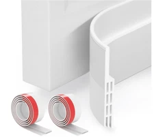 GroTheory 2 Pack Door Draft Stopper, Under Door Sweep for Exterior & Interior...