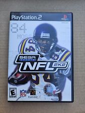 Sega Sports NFL 2K2 Sony Playstation 2 PS2 Tested Video Game