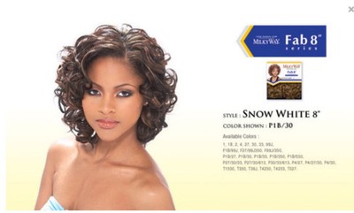 Milky Way 100 Human Hair Fabulous 8 Inch Snow White Ebay