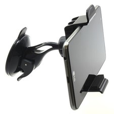 Car Mount Windshield Holder Glass Cradle Swivel Dock for Cell Phones