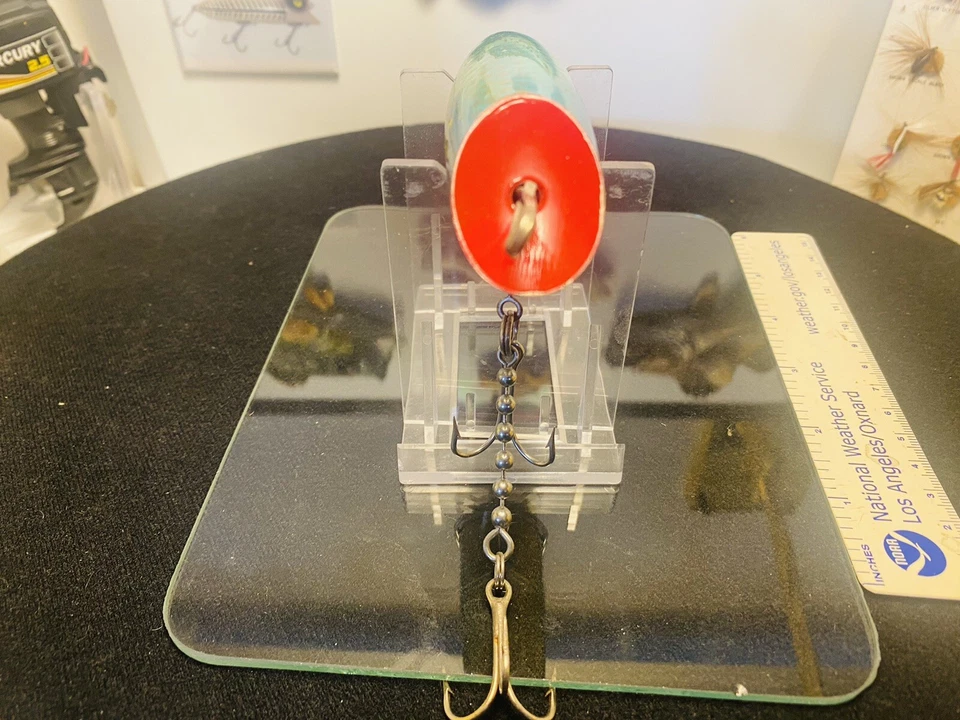 Винтажная приманка для лосося Bill Minser Lucky Louie цветной узор сельдь 5 1/2 дюйма - Изображение 3 из 4