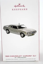 Hallmark 1969 Chevrolet Camaro Zl1  50th Limited Edition  Keepsake Ornament 2019