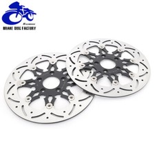 11.8 Floating Front Brake Rotors For Harley Touring Electra Glide Flhtc 2008-12 11.8 Floating Front Brake Rotors For Harley Touring Electra Glide Flhtc 2008-12