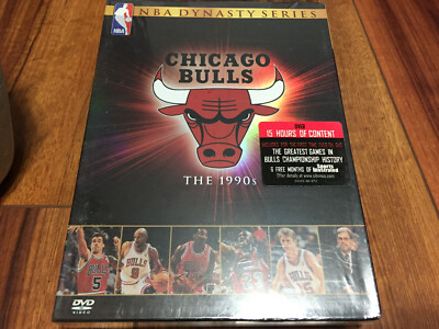 NBA DYNASTY SERIES basketball CHICAGO BULLS THE 1990's 4-disc