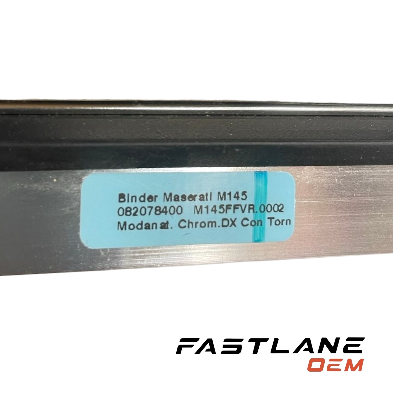 2007-2022 MASERATI GRANTURISMO RH UPPER BODY MOULDING CHROME NEW OEM 82078400
