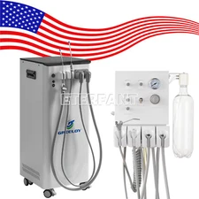 ETERFANT Dental Suction Unit With Vacuum Pump/Unit Air Turbine 4H W/Weak Suction