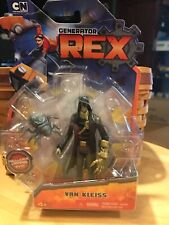 GENERATOR REX VAN KLEISS CARTOON NETWORK MATTEL 4'' FIGURE  RARE!!!