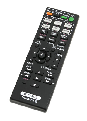 RM-ADU078 Ersatz Fernbedienungf??r Sony DVD Heimkino-System