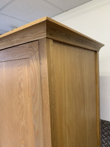 Willis & Gambier John Lewis Espirit oak double Wardrobe with drawers - Picture 12 of 14