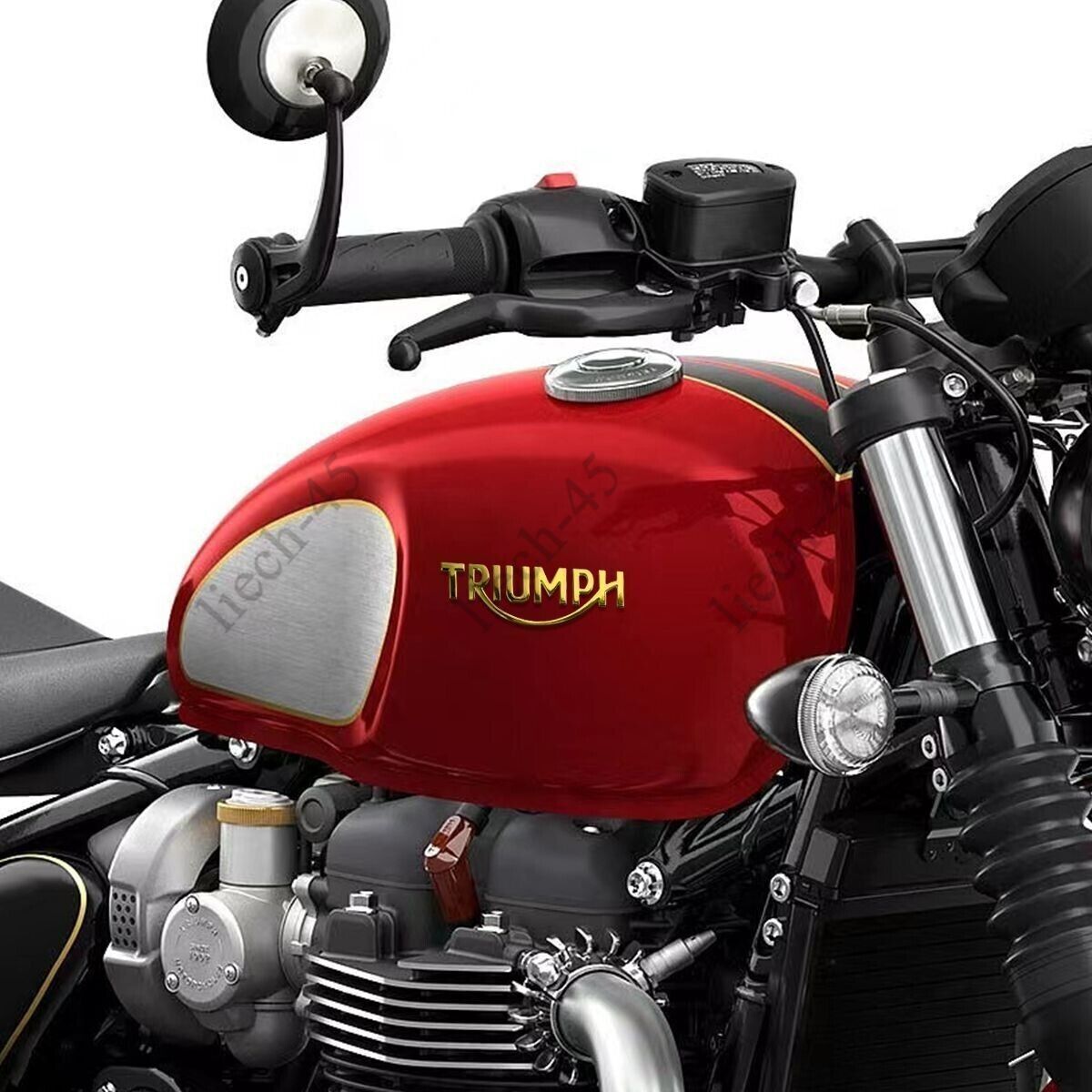 gold motorcycle fuel gas tank car body stickers badge racing decals for TRIUMPH eBay