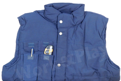 Gilet Pile Uomo Invernale - Softshell Antivento, Impermeabile, Con Tasche Con Cerniera