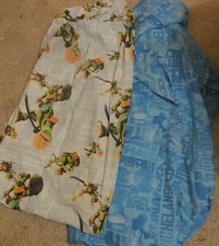 Teenage Mutant Ninja Turtle Bedsheets Twin, 3 Piece Set, Good condition