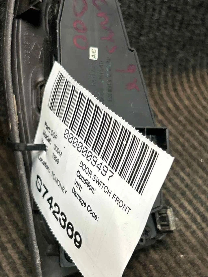 Fits 1999 Chrysler 300M Door Switch Front Foto 4 de 4