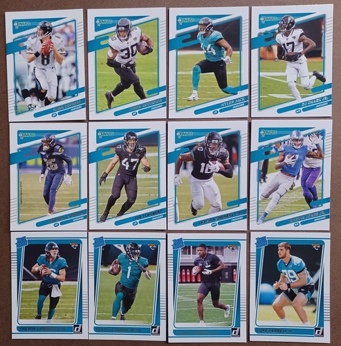 Jacksonville Jaguars 2021-2023 Donruss Team Sets W/Rookies RC Holo Press Proofs - Picture 3 of 4