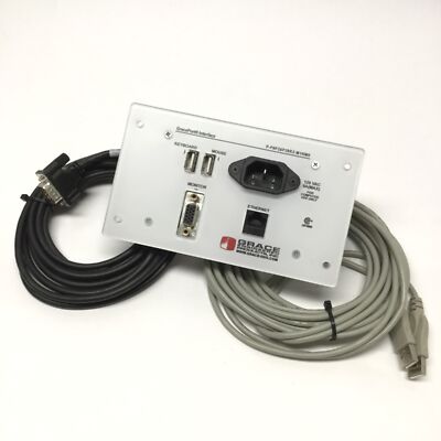 Grace P-P6P28P29R2-M1RM0 Remote Access Panel Interface VGA, RJ45, USB, 120VAC 5A