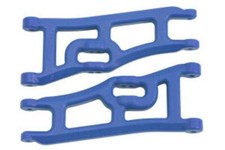 NEW RPM Traxxas E-Rustler Stampede 2wd Wide Front A-arms Blue 70665