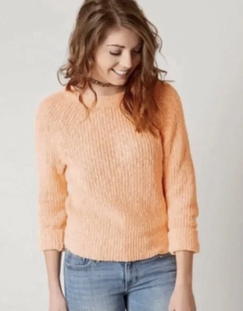 Neon orange shop sweater