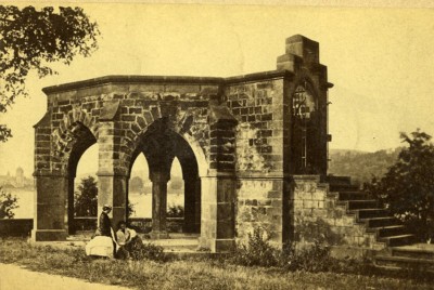 Deutschland Koblenz Koblenz Königsstuhl von Rhens altes CDV Foto 1870