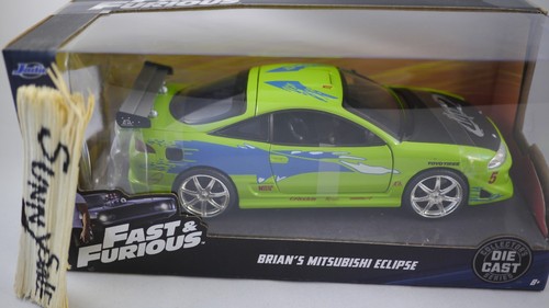 Toyota Supra Fast & FURIOUS 7 Lykan Hyper Sport 1:24 Diecast JADA ECLIPSE Lancer - Picture 31 of 31