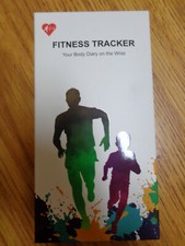 Heart Rate Smart Fitness tracker w/two bands  NEW