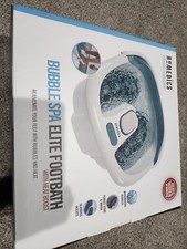 HoMedics Bubble Spa Elite Footbath with Heat Boost