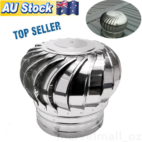 Wind Turbine Air Roof Vent Exhaust Fan 