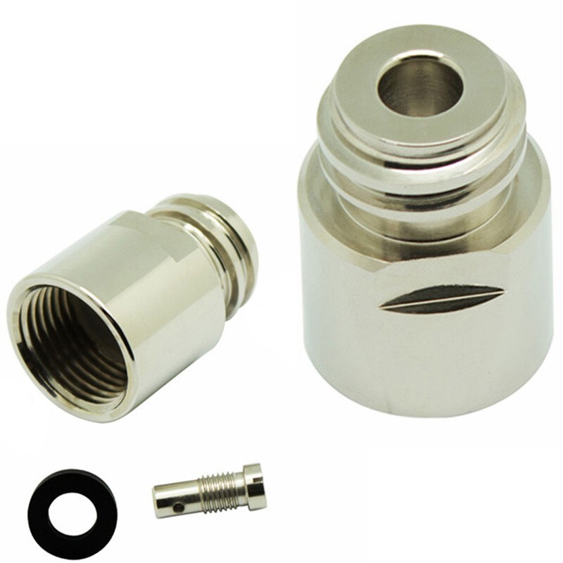 Für Sodastream Adapter Außengewinde CO2 Tank Ventil Anschluss Praktisch
