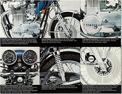 YAMAHA Brochure XS650 XS650C 1976 Sales Catalog Catalogue YAMAHA Brochure XS650 XS650C 1976 Sales Catalog Catalogue