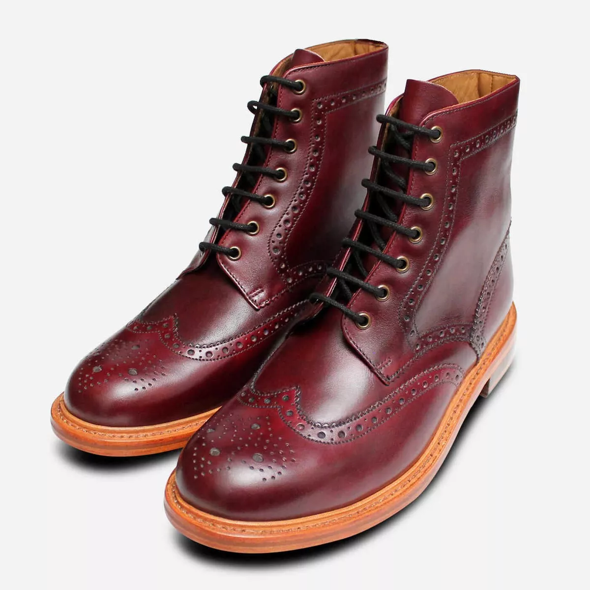 Chapman and top moore brogue boots