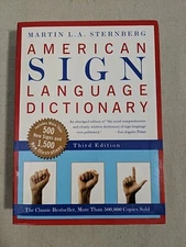 American Sign Language Dictionary by Martin L. Sternberg 1998