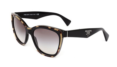 Prada SPR 20P Women's Black Multi Color Fashion Sunglasses R1944