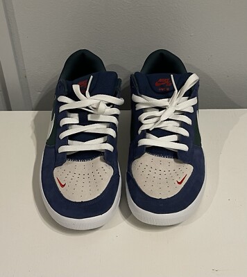 Nike SB Force 58‎ Monarch Men\'s Shoes Sz 10.5 Midnight Navy Suede Skater Nike Force 58 SB Monarch Midnight Navy for Sale  main image 4