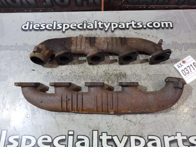 Ford F350 F250 2005 2006 6,0 motor diésel OEM colectores de escape (par) juego (2) Foto 2 de 4