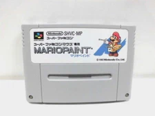 SNES - MARIO PAINT - 【Need SNES Mouse】 Can Save! Super famicom. JAPAN. 18532
