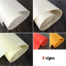 Xuan Paper Roll with Golden Point Couplets Rice Paper for Calligraphy Practice.