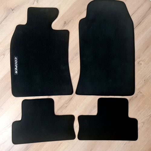 Car Floor mats velour for Mini Cooper Mini One R50 2001 2006 waterproof black eBay