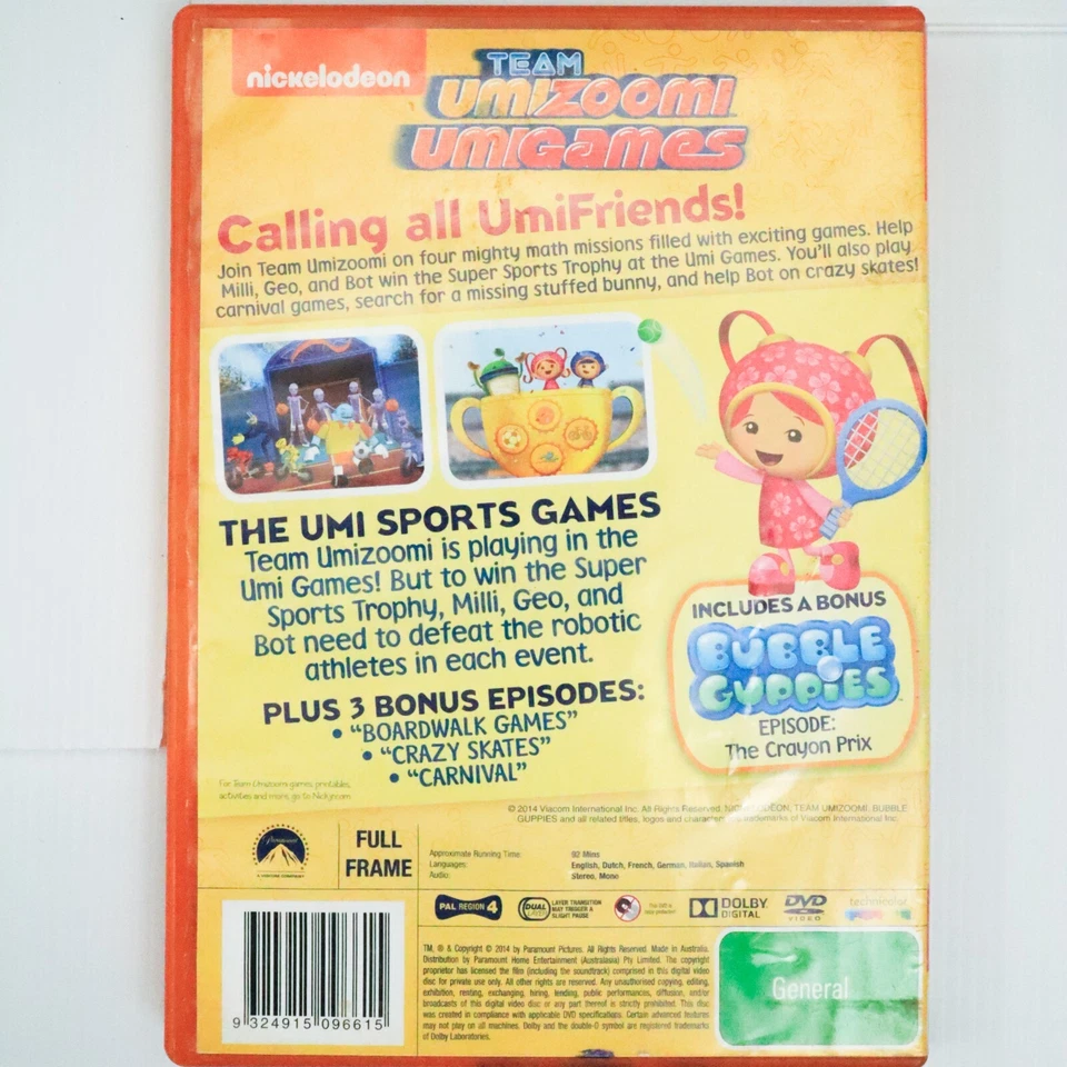 Team Umizoomi: Umigames (DVD, 2013) Children's Educational Animation TV Series - Image 2 of 4