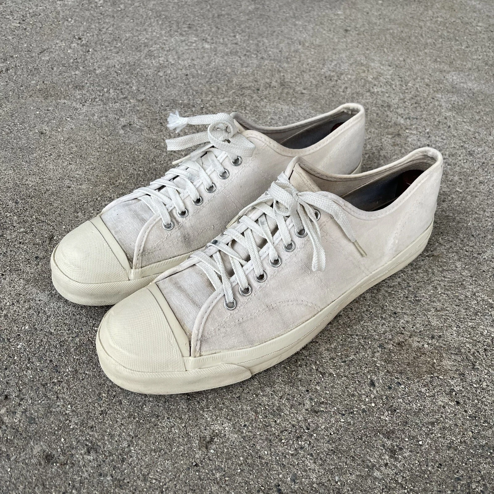 Scarpa da tennis Converse vintage anni 60 uomo COURT STAR bassa TAGLIA 13 etichetta blu USA