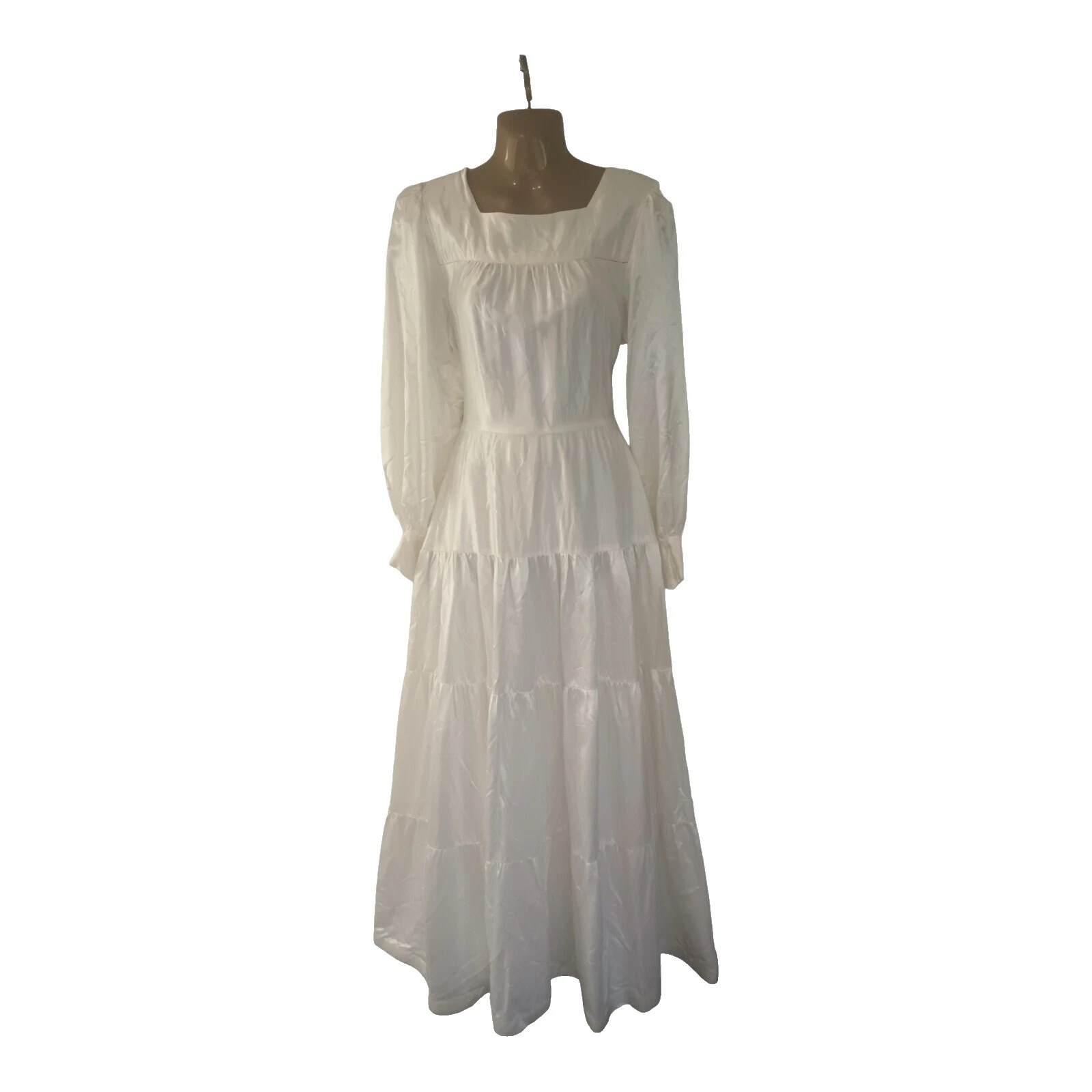 Victorian 1980s Vintage Wedding Dresses & Veils for Women