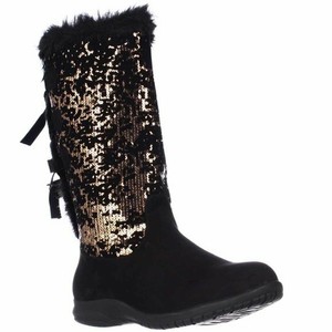 joan boyce sequin boots