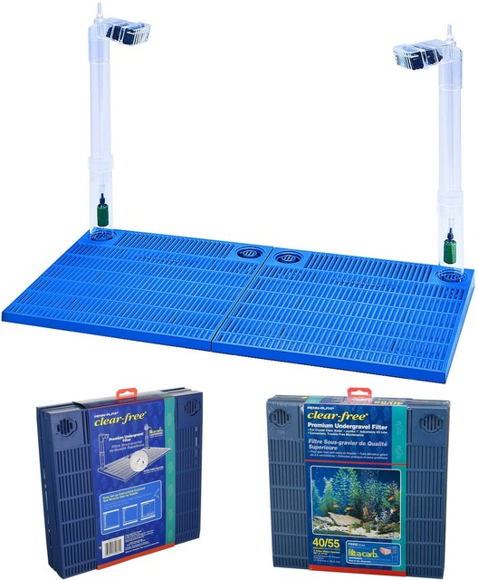 PREMIUM AQUARIUM UNDER GRAVEL FILTER CARTRIDGES PLATES FISH TANKS AIR