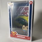 Funko Pop! Comic Book Cover with Case: DC Universe - Superman #01 - New, Sealed
