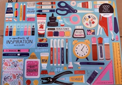 Galison Tools For Creative Success 1000 Piece Jigsaw