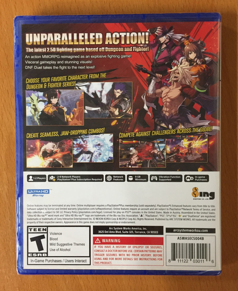 Arcsystemworksu Arc System Works Switch Games NEW Sealed DNF DUEL