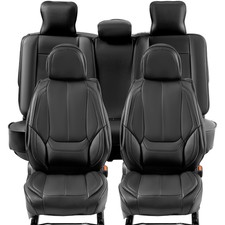 Seat Covers, Universal Car Seat Covers Full Set Seats, Front And Rear Seat, 13pc