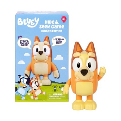 Bluey Game Hide and Seek Electronic Bingo Figure, Articulated, Musical Kids