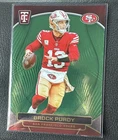2024 Panini Totally Certified Football Mirror Neon Green Brock Purdy #80
