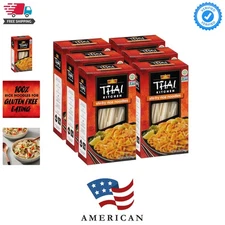 Gluten Free Stir Fry Rice Noodles, 14 oz Pack of 6