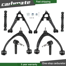 Front Upper Lower Control Arms For 07-13 Escalade Chevy Silverado GMC Sierra