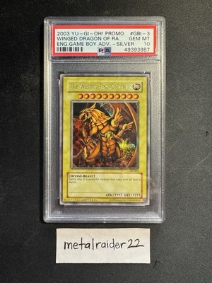 Yugioh The Winged Dragon Of Ra GBI-003 Secret Rare PSA 10 | eBay